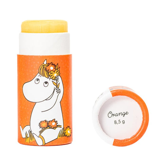 Moomin by G&L - Läppcerat av bivax med apelsin
