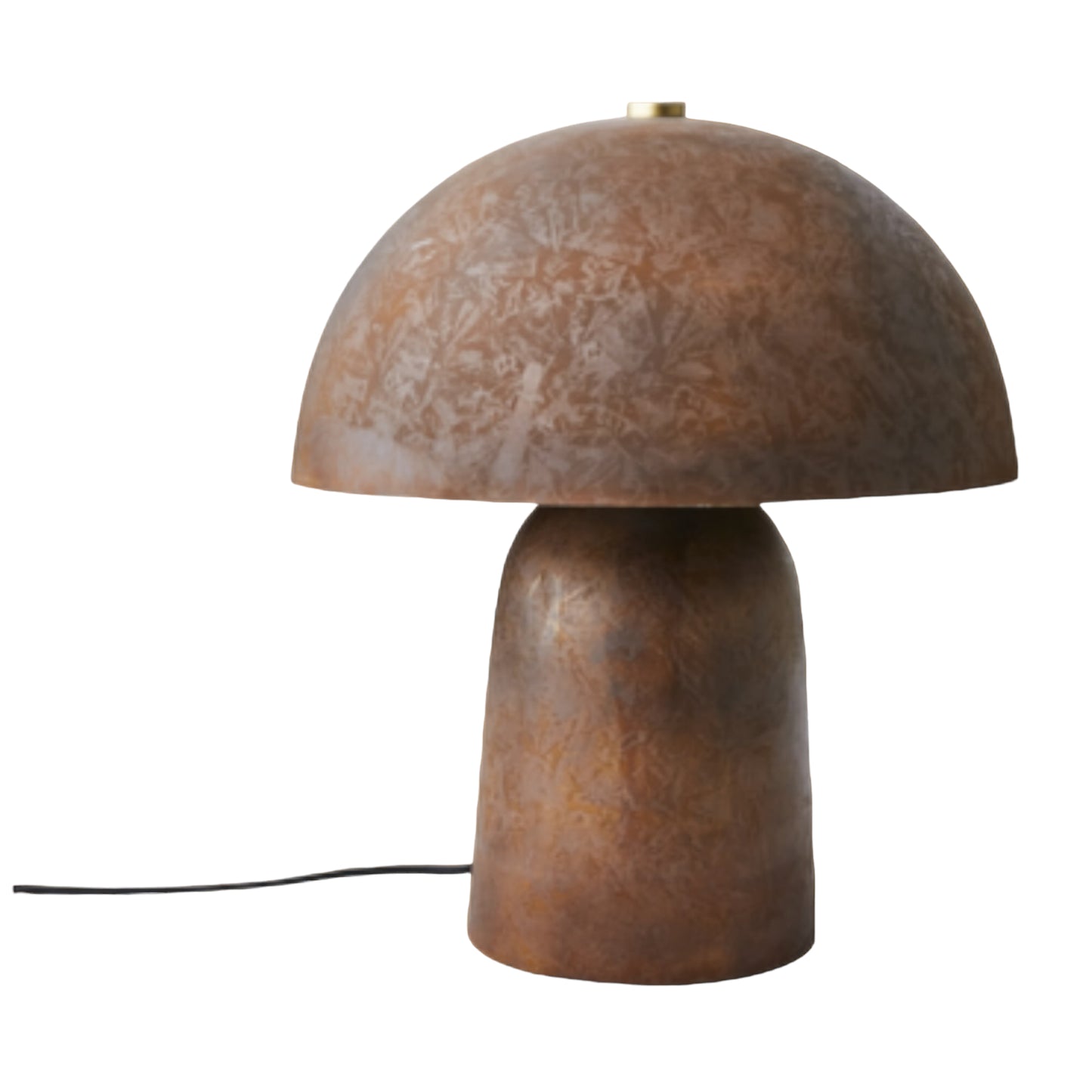 FUNGHI lampa rostbrun