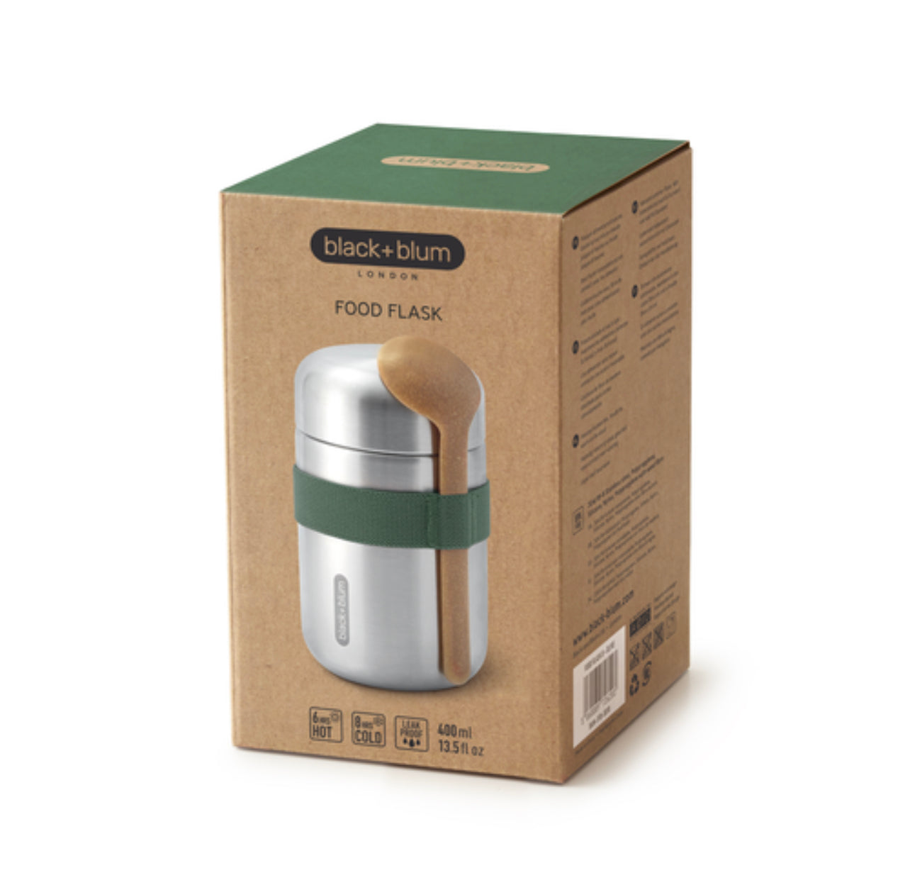 Food Thermo flask B+B 400 ml Oliv