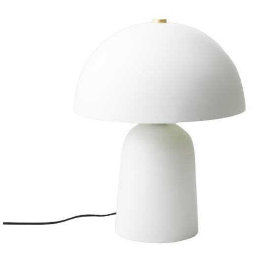 FUNGHI lampa vit